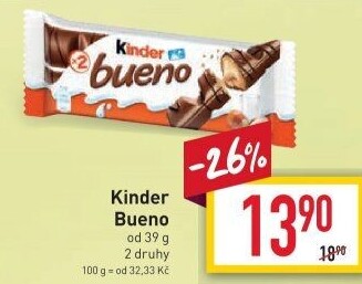 Tyčinka Bueno Kinder