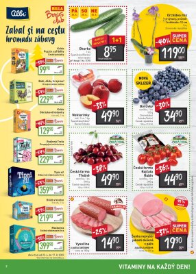 akční leták BILLA 22.6.2022-28.6.2022