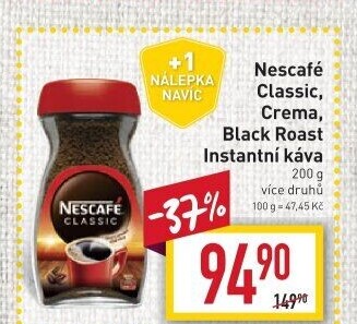 Instantní káva Nescafé Classic