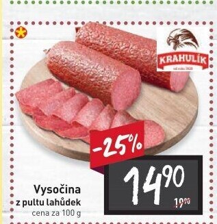 Salám Vysočina Krahulík