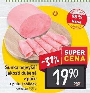 Šunka dušená nejvyšší jakosti