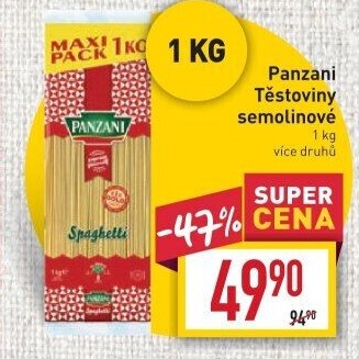 Těstoviny Panzani