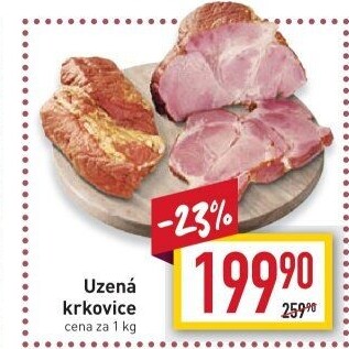 Uzená krkovice