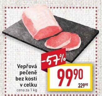 Vepřová pečeně bez kosti