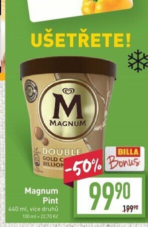 Zmrzlina v kelímku Magnum Algida