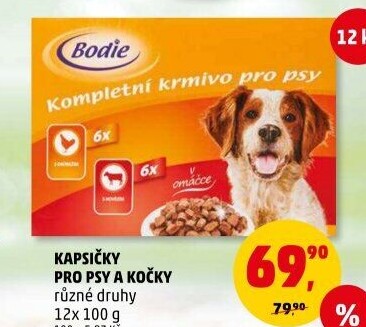 Kapsičky pro psy Bodie