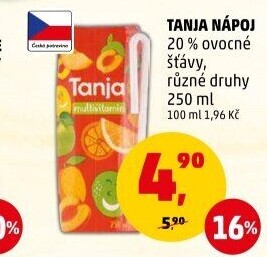 Nápoj Tanja