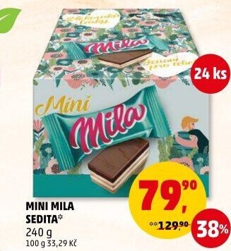 Oplatky mini Mila Sedita