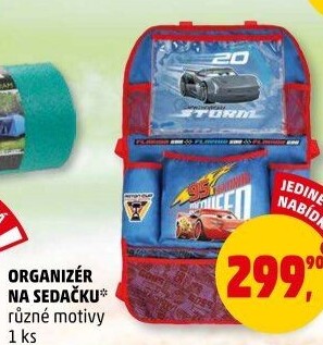 Organizér za přední sedadlo dětský