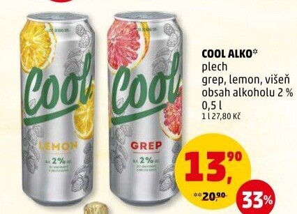 Pivo ochucené Staropramen Cool