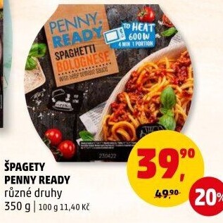 Špagety Penny Ready