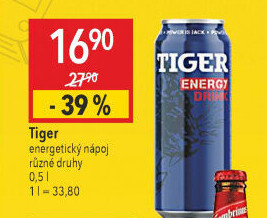 Energetický nápoj Tiger