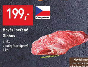 Hovězí pečeně z krku Globus