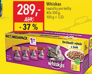 Kapsičky pro kočky Whiskas