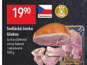 Šunka sedlácká výběrová Globus
