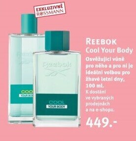 Toaletní voda pánská Cool Your Body Reebok