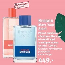 Toaletní voda pánská Move Your Spirit Reebok