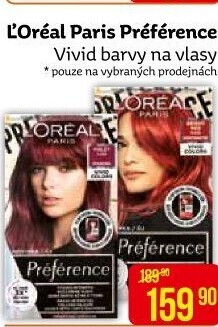 Barva na vlasy Préférence L'
