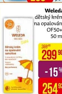 Krém na opalování dětský OF 50+ Weleda Sun