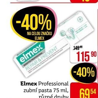 Pasta na zuby Professional Elmex