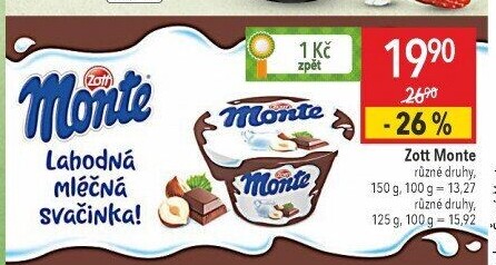 Dezert Monte Zott