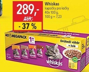 Kapsičky pro kočky Whiskas