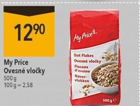 Ovesné vločky My Price