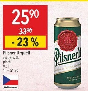 Pivo Pilsner Urquell