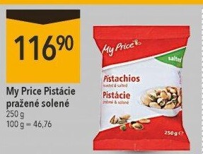 Pražené pistácie My Price
