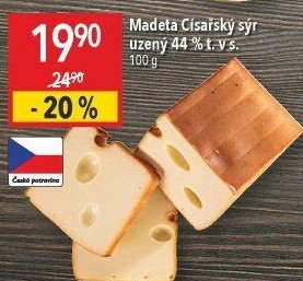 Sýr Císařský uzený Madeta