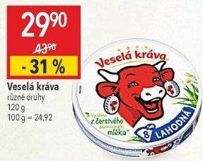 Sýr tavený Veselá kráva