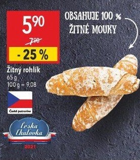 Žitný rohlík