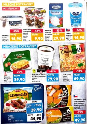 akční leták Kaufland 29.6.2022-5.7.2022