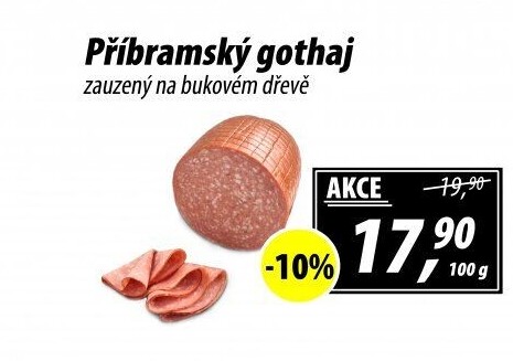 Salám Gothaj Příbramská uzenina