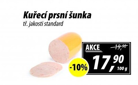 Šunka kuřecí prsní standardní