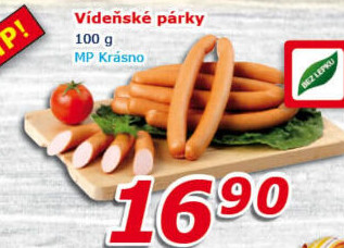 Párky vídeňské Krásno