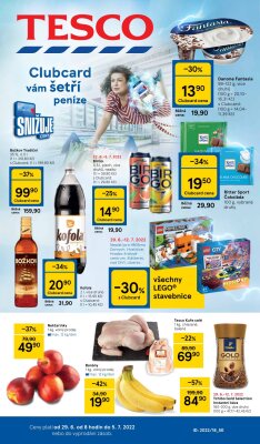 akční leták Tesco 29.6.2022-5.7.2022