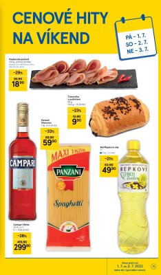 akční leták Tesco 29.6.2022-5.7.2022