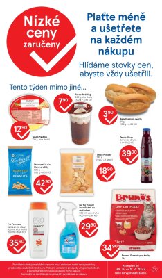 akční leták Tesco 29.6.2022-5.7.2022