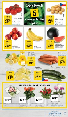 akční leták Tesco 29.6.2022-5.7.2022