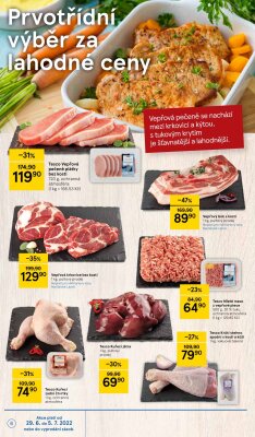 akční leták Tesco 29.6.2022-5.7.2022