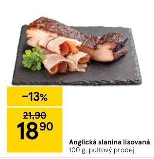 Anglická slanina lisovaná
