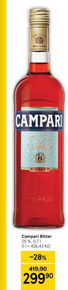 Aperitiv Bitter Campari