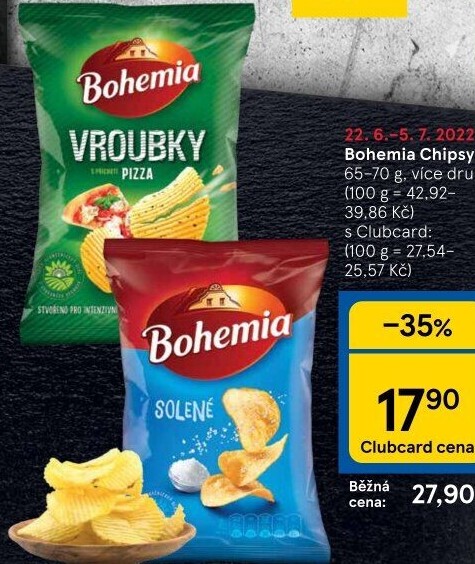 Chipsy Bohemia Chips