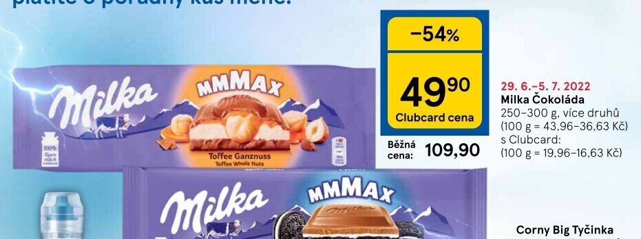 Čokoláda Milka