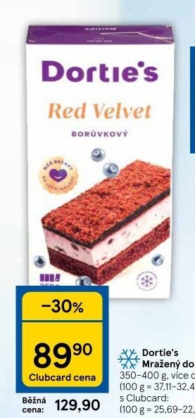Dort mražený Dortie'