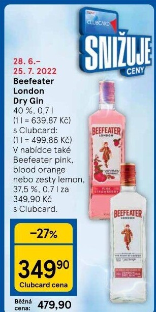 Gin London Beefeater