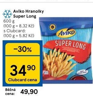 Hranolky mražené Super Long Aviko