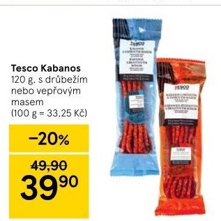 Kabanos Tesco