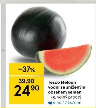 Meloun vodní Tesco